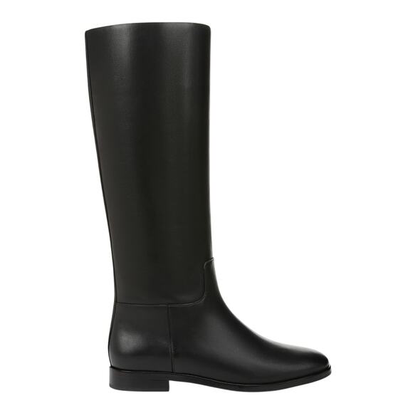 Vince 'Margaret' Black Leather Riding Boot Size 9 - NWT - Picture 1 of 7